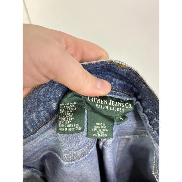 Lauren Ralph Lauren Jeans Womens 6 90s Retro Vintage Straight Farmhouse Country - Picture 8 of 9